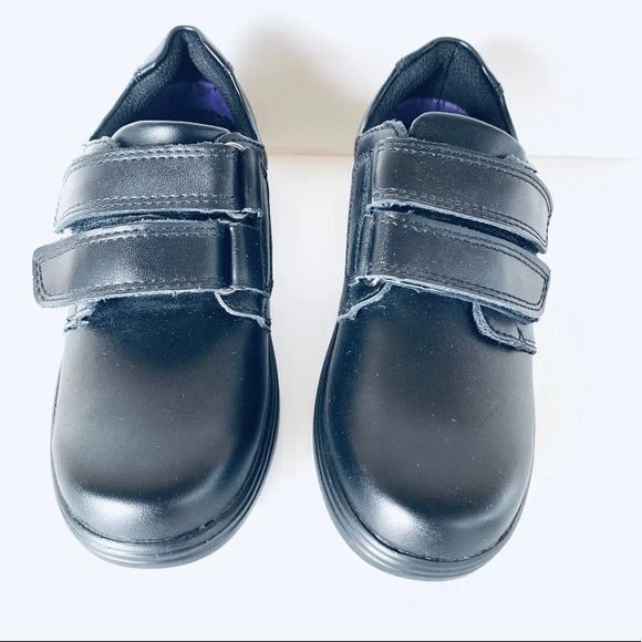 New Crane Black Leather School Shoes AU Size 11 (kids) - Picture 5 of 8